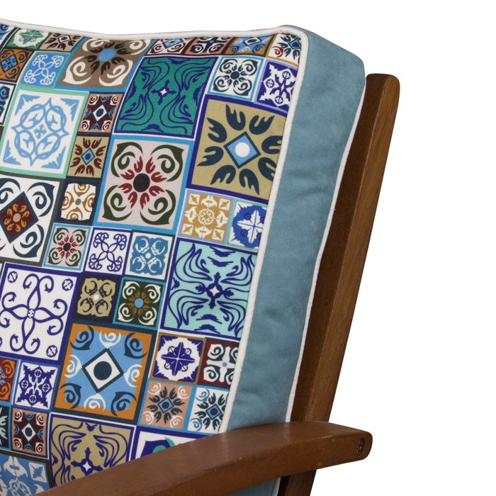 Aberto Design Cojín YM1298 Multicolor 42x42 cm Aberto Design Cojín YM1298 Multicolor 42x42 cm